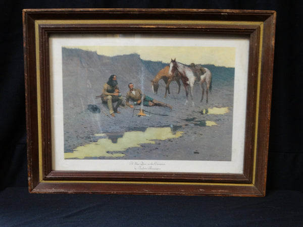 Frederic Remington western prints - Pair P2280, P2281