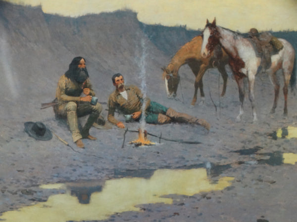 Frederic Remington western prints - Pair P2280, P2281