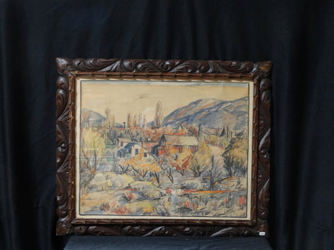 Desert Watercolor by Howell Rosenbaum P2317