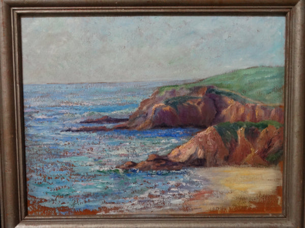 Betty Kissel Davis: Seaside Cliffs