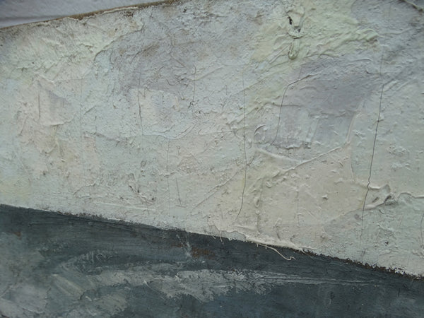 Town Roofs - Oil on Canvas