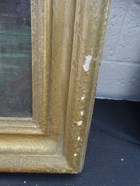 The Great Oak In the Woods - oil on canvas 1930s