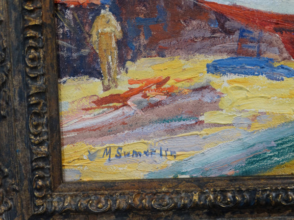 Mabel Sumerlin: Boat in Dry Dock