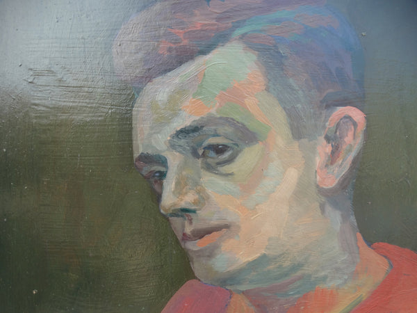 Anders Aldrin: Man in a Red Sweater c 1940