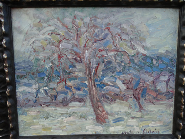 Anders Aldrin: Mammoth, 1940 Oil on Canvas P2396