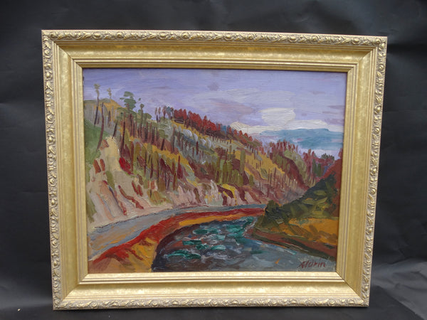 Anders Aldrin: Washington River Bend, 1935