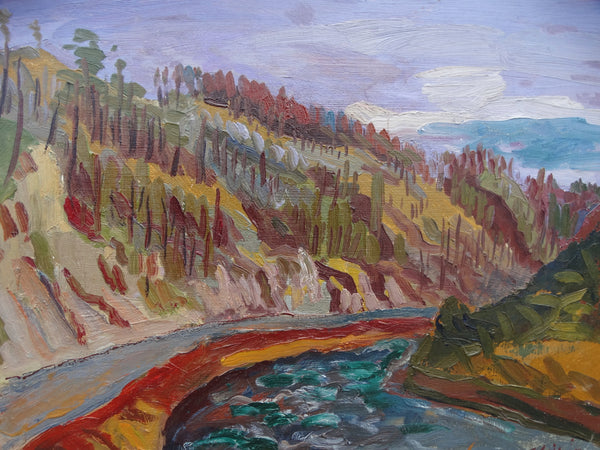 Anders Aldrin: Washington River Bend, 1935