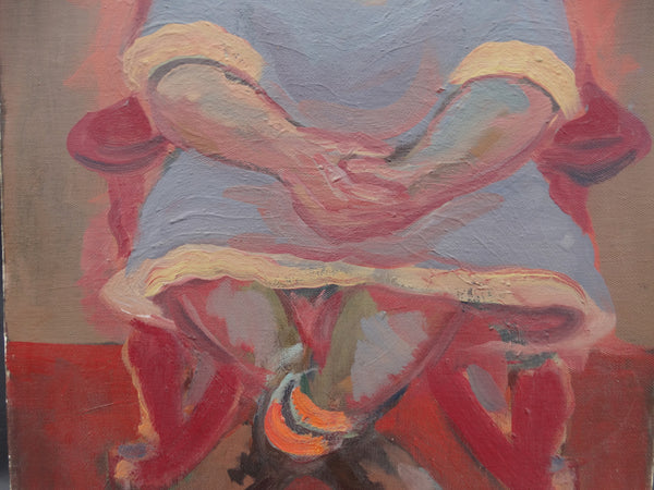 Anders Aldrin: Little Girl on Red Chair, 1939