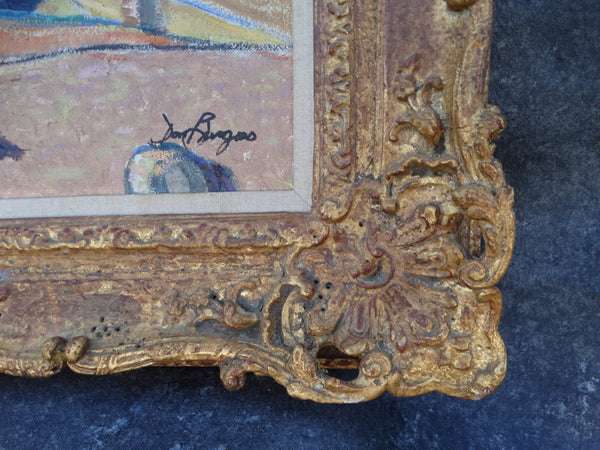 Don Burgess - Passenger Of The Storm 1985- Oil on Canvas P2542