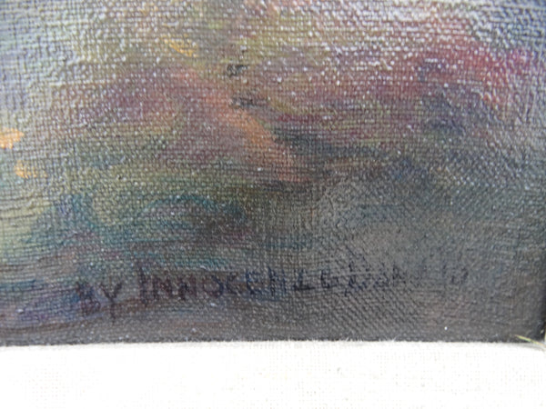 Salome - Oil on Canvas by Innocenzo Daraio 1970s