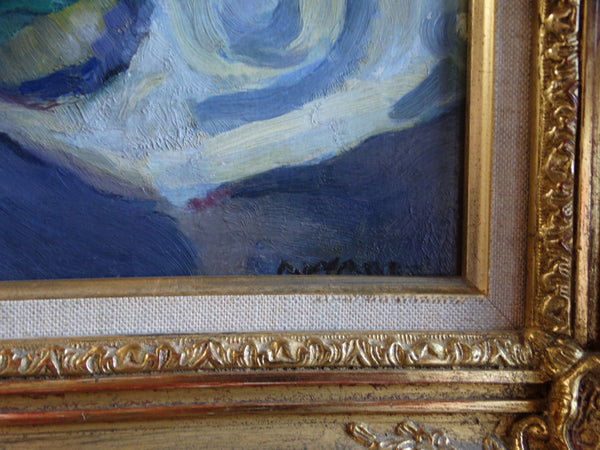 Mabel Alvarez - Still Life - Oil On Board c 1940s P2577