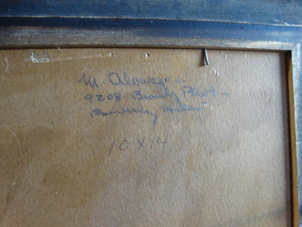 Mabel Alvarez - Still Life - Oil On Board c 1940s P2577