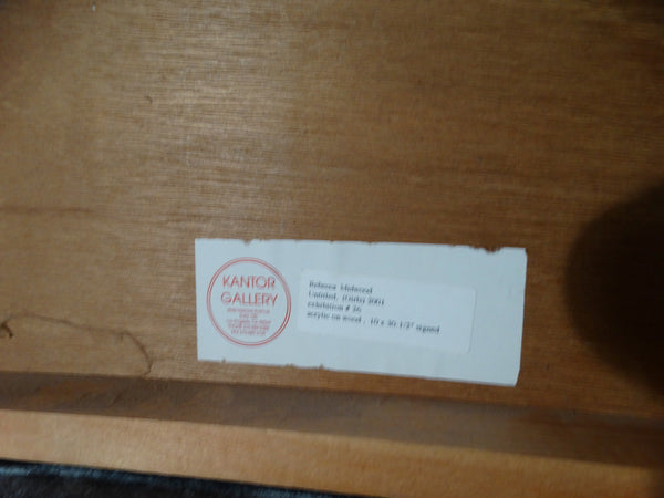 Becca Rebecca Midwood  Girls 201 Acrylic on Plywood  P2595