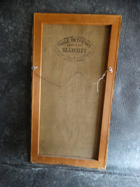 19th Century French Academic Nude - Oil on Canvas - P2599