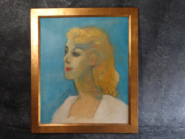 Channing Peake - Portrait of His Mistress - My Beautiful Linda 1959 - Oil on Canvas P2605