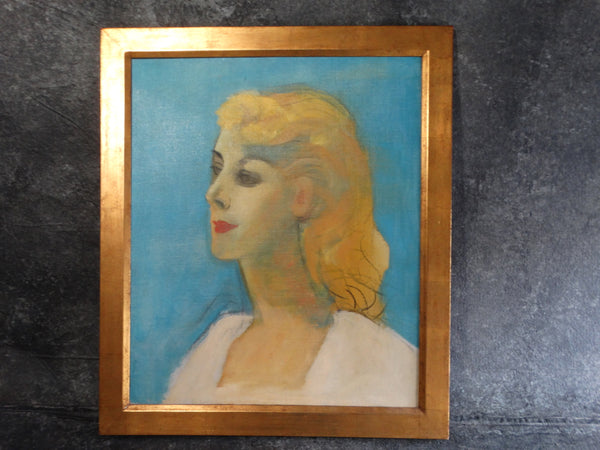 Channing Peake - Portrait of His Mistress - My Beautiful Linda 1959 - Oil on Canvas P2605