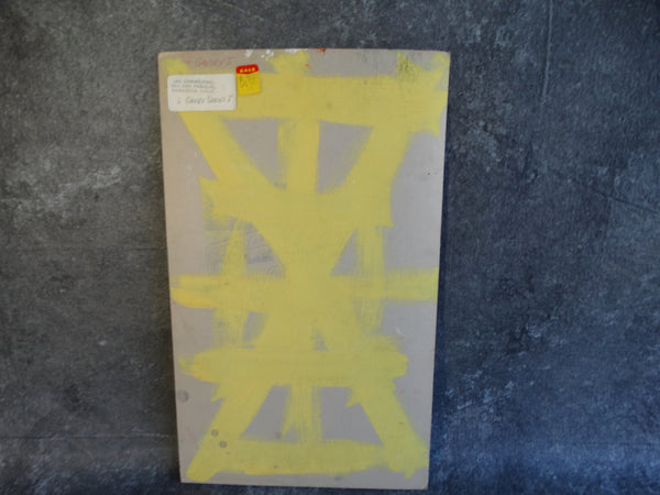 Jae Carmichael Six Gantry City #1 Oil on Board c 1965 P2620