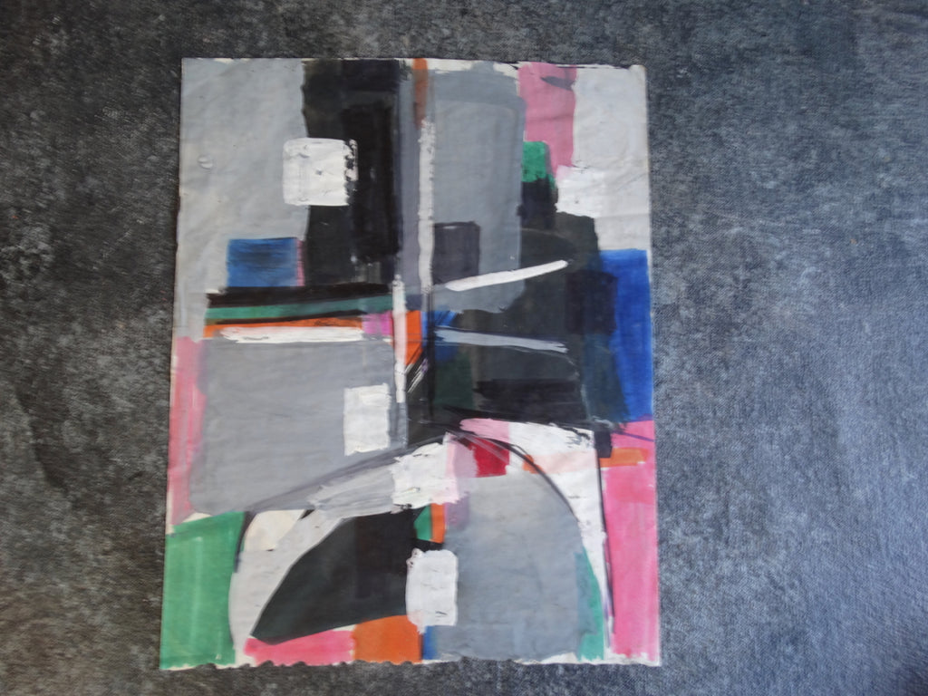 Jae Carmichael Abstract Gouache P2622