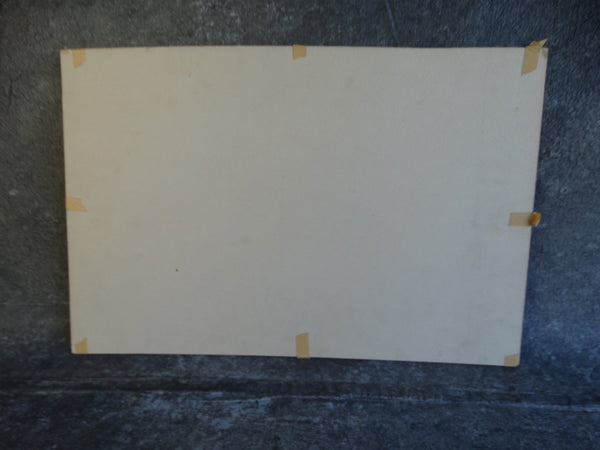 George Lloyd possible attribution 1950s High School Kids In The Hall India Ink and Watercolor P2625P2625