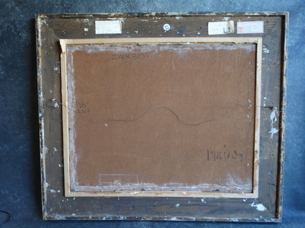 Richard Haines - Navajo - Oil on Board - 1956 (?) P2638