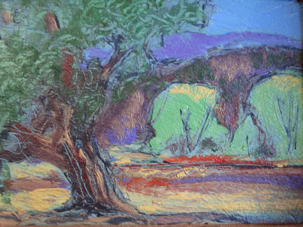 Don Burgess - California Oak - Oil on Board P2645