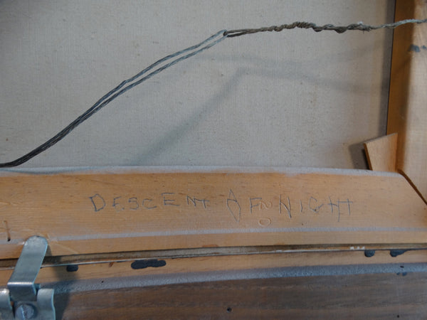 Robert Watson Oil on Canvas - Descent of Night - P2671