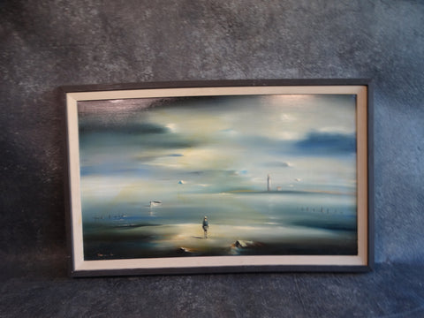 Robert Watson - Oil on Canvas - Low Tide - P2672