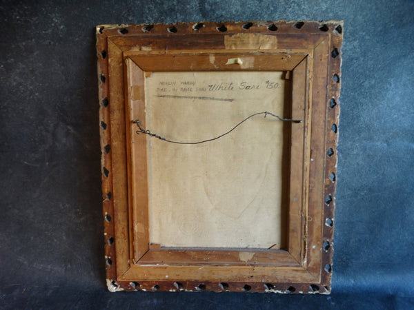 The White Sari - Merlin Hardy (1910-1984) Oil on Canvas P2681