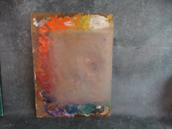 Anders Aldrin Figure Study c 1950s Oil on Board P2693