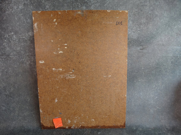 Anders Aldrin Figure Studies: 2 Nudes Oil on Board 1950s P2694