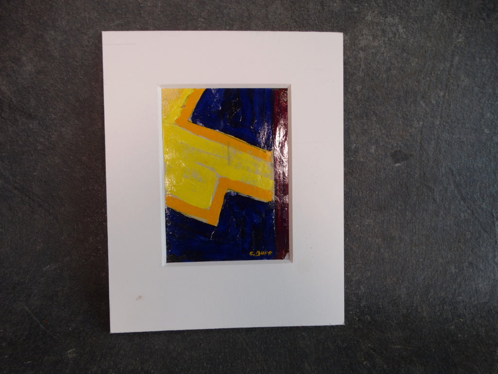 Conrad Buff Acrylic on Paper c 1960s P2711