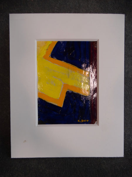 Conrad Buff Acrylic on Paper c 1960s P2711