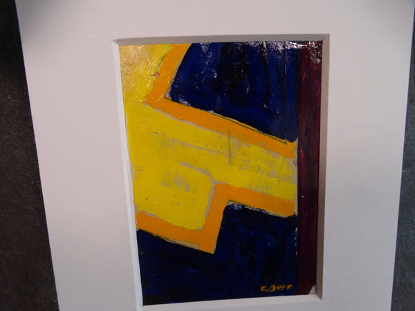 Conrad Buff Acrylic on Paper c 1960s P2711