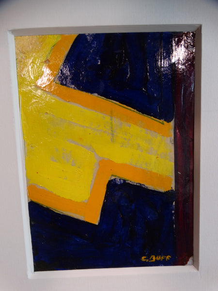 Conrad Buff Acrylic on Paper c 1960s P2711