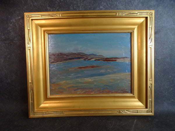 Anders Aldrin Bay View / Inlet Oil on Board 1943 P2731