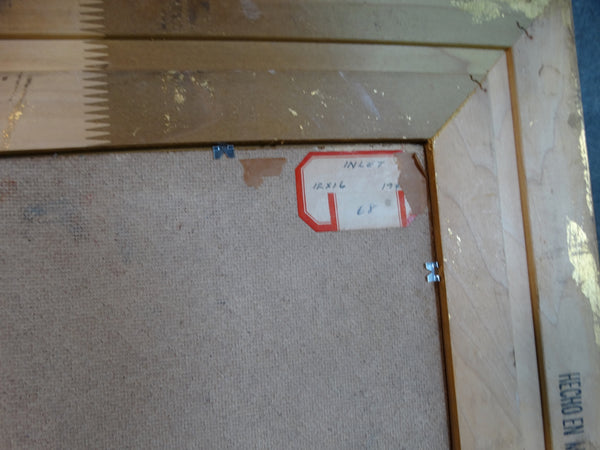 Anders Aldrin Bay View / Inlet Oil on Board 1943 P2731