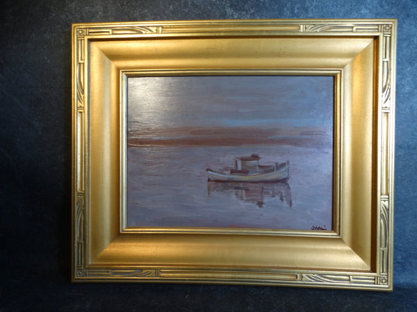 Anders Aldrin Tranquility c 1943 Oil on Board P2733