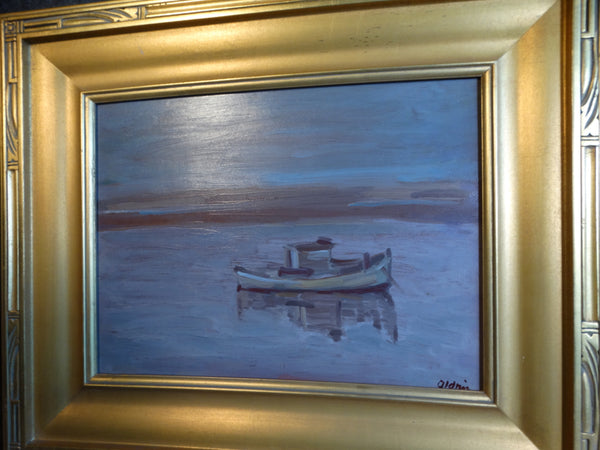 Anders Aldrin Tranquility c 1943 Oil on Board P2733