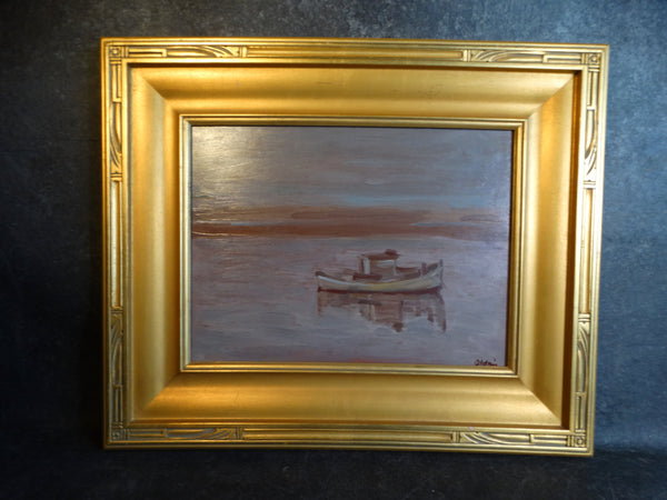Anders Aldrin Tranquility c 1943 Oil on Board P2733