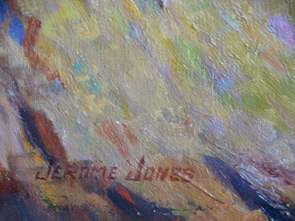 Jerome R Jones (1887-1941) - Coyote Point - Oil on Board c 1930s P2745