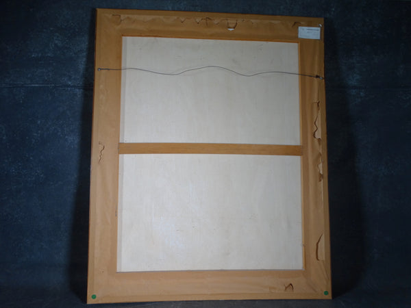 Jose Maria De Servin  - Surrealist Tableau - Oil on Canvas circa 1960s P2841