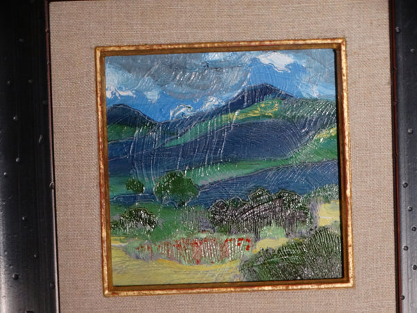 Don Burgess - Miniature Mountain Landscape - 1980s P2753