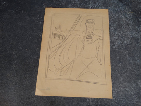 Alberto Beltrán - Study of an Orator - P2772