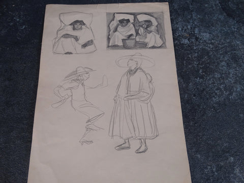 Alberto Beltrán - Marketplace Figures: Studies P2800