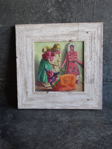 Alfonso Tirado Still Life of Doll and Bull P2829