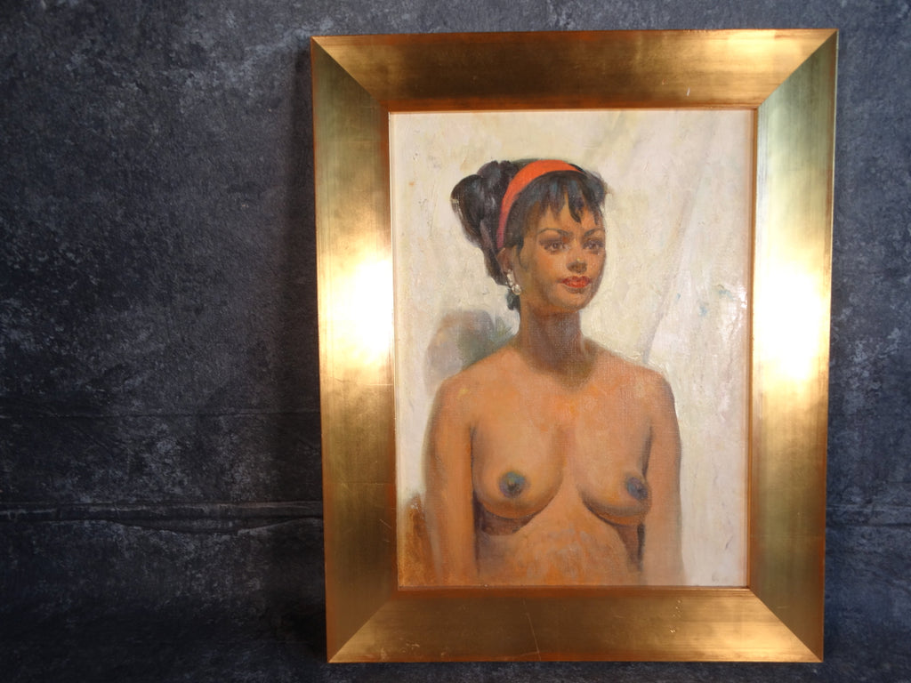 Albert J Londraville - African American Woman - Nude Model - 1960s P2832