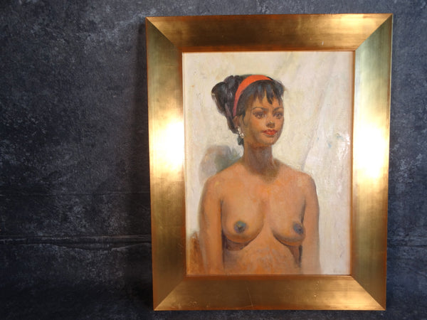 Albert J Londraville - African American Woman - Nude Model - 1960s P2832