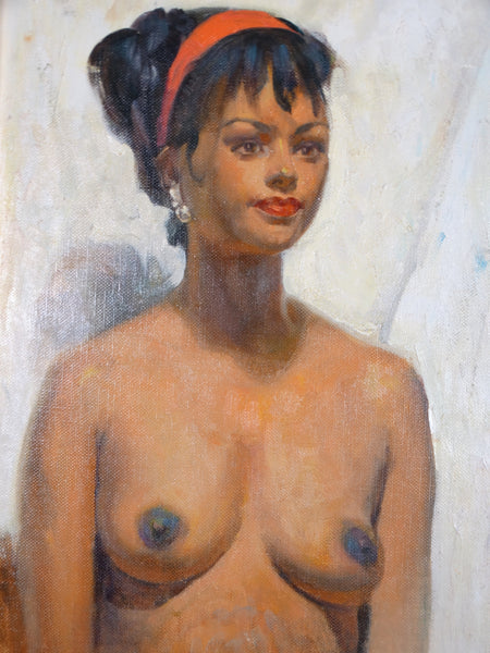 Albert J Londraville - African American Woman - Nude Model - 1960s P2832