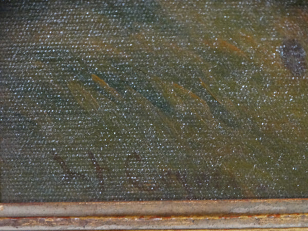 L. H. Connor - San Diego Mission circa 1920 - Oil on Canvas P2846