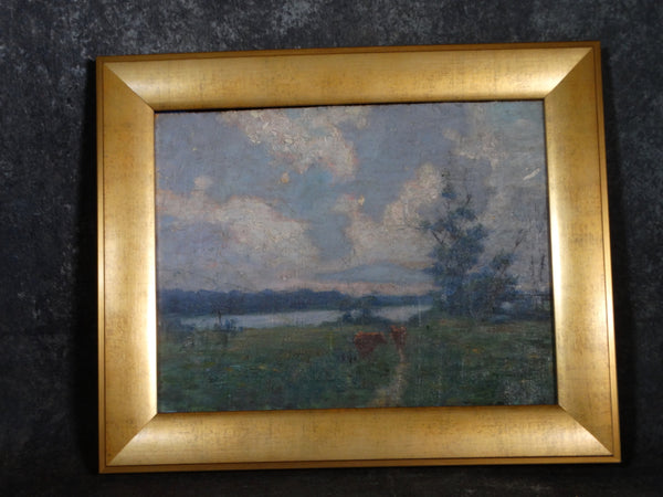 Charles Franklin Chamberlain (1871-1947) circa 1910s - Oil on Board P2849